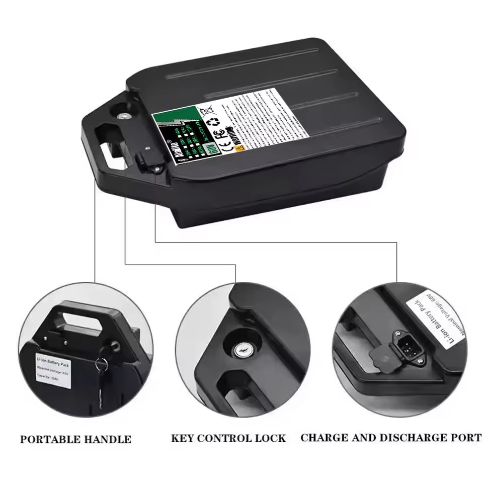 전기 자동차 리튬 배터리 60V 20Ah 50Ah 15 - 60V 50Ah Electric Scooter Battery 리뷰 및 가격