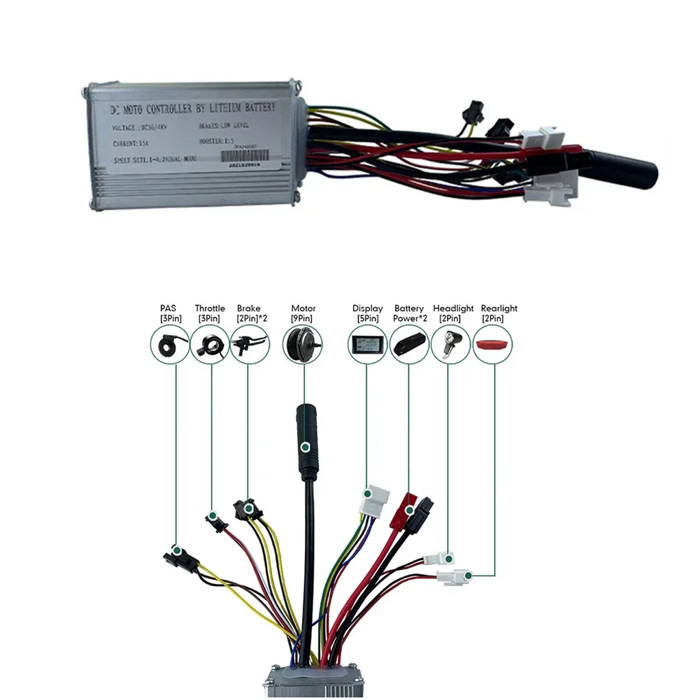 Ebike 더블 라이트 와이어 포함 JN 컨트롤러, S - Kelly Kls7230S Controller 리뷰 및 가격