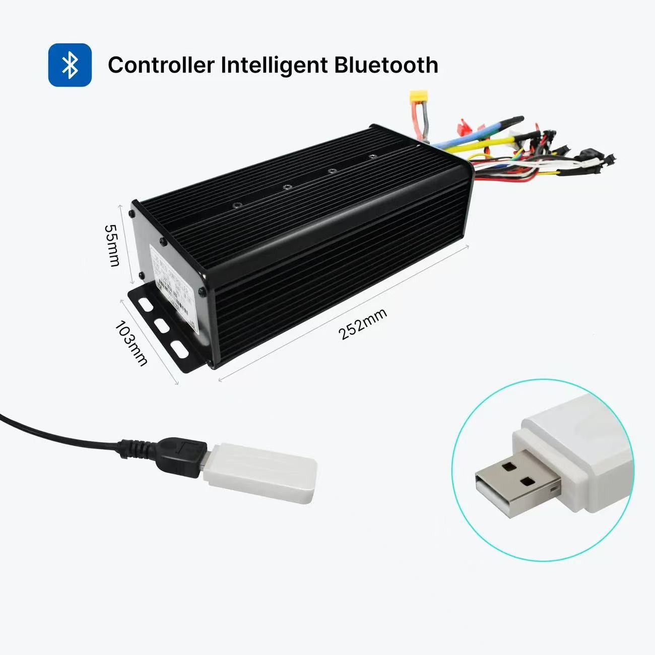 전기 자전거 스쿠터 오토바이 48V-72V 5000W  - 72V 100A Sabvoton Controller 리뷰 및 가격